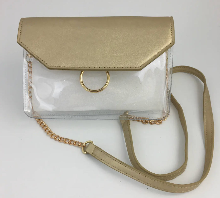 Clear Gold Purse
