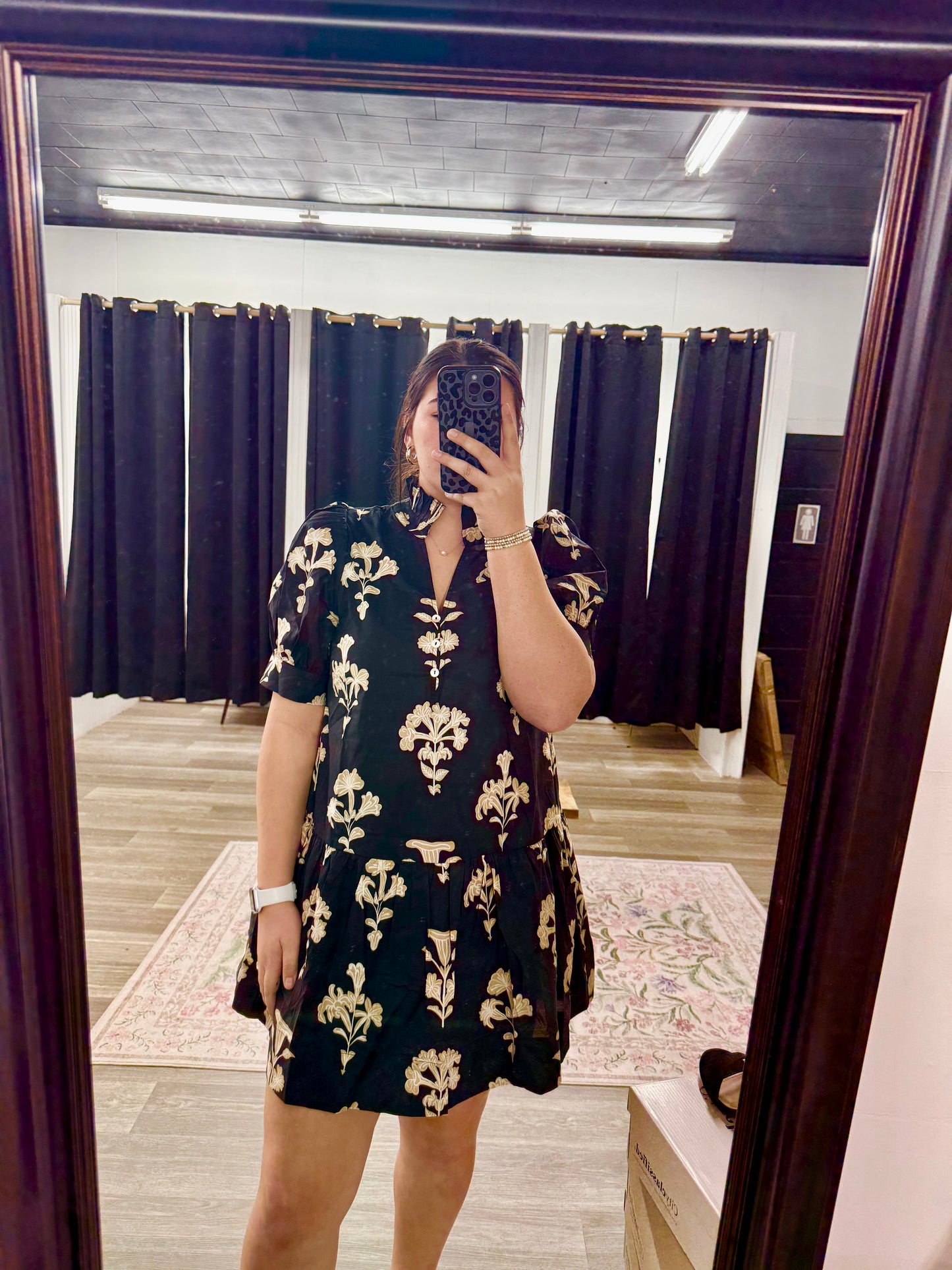 Black Detailed Dress