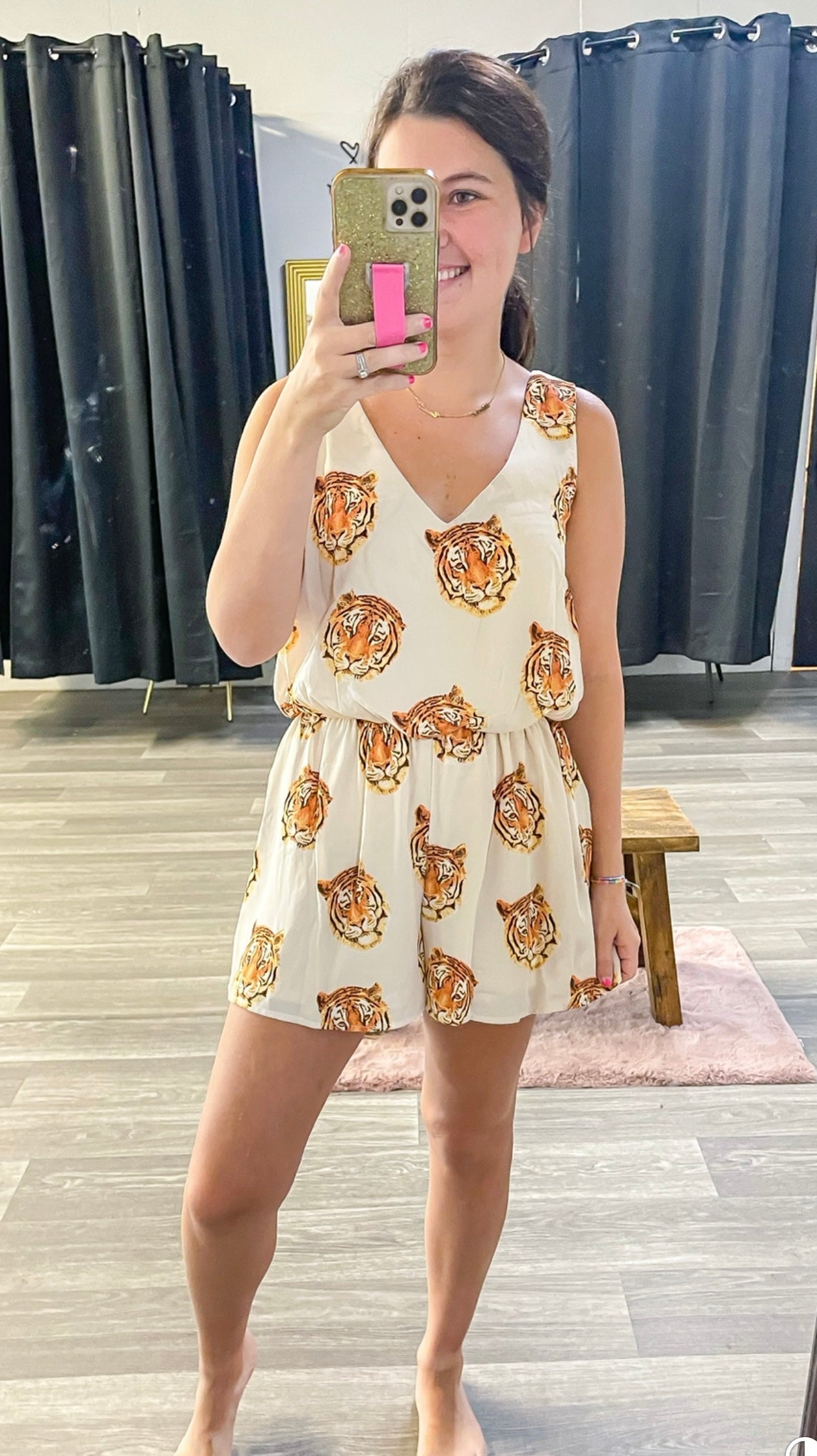Easy Tiger Romper