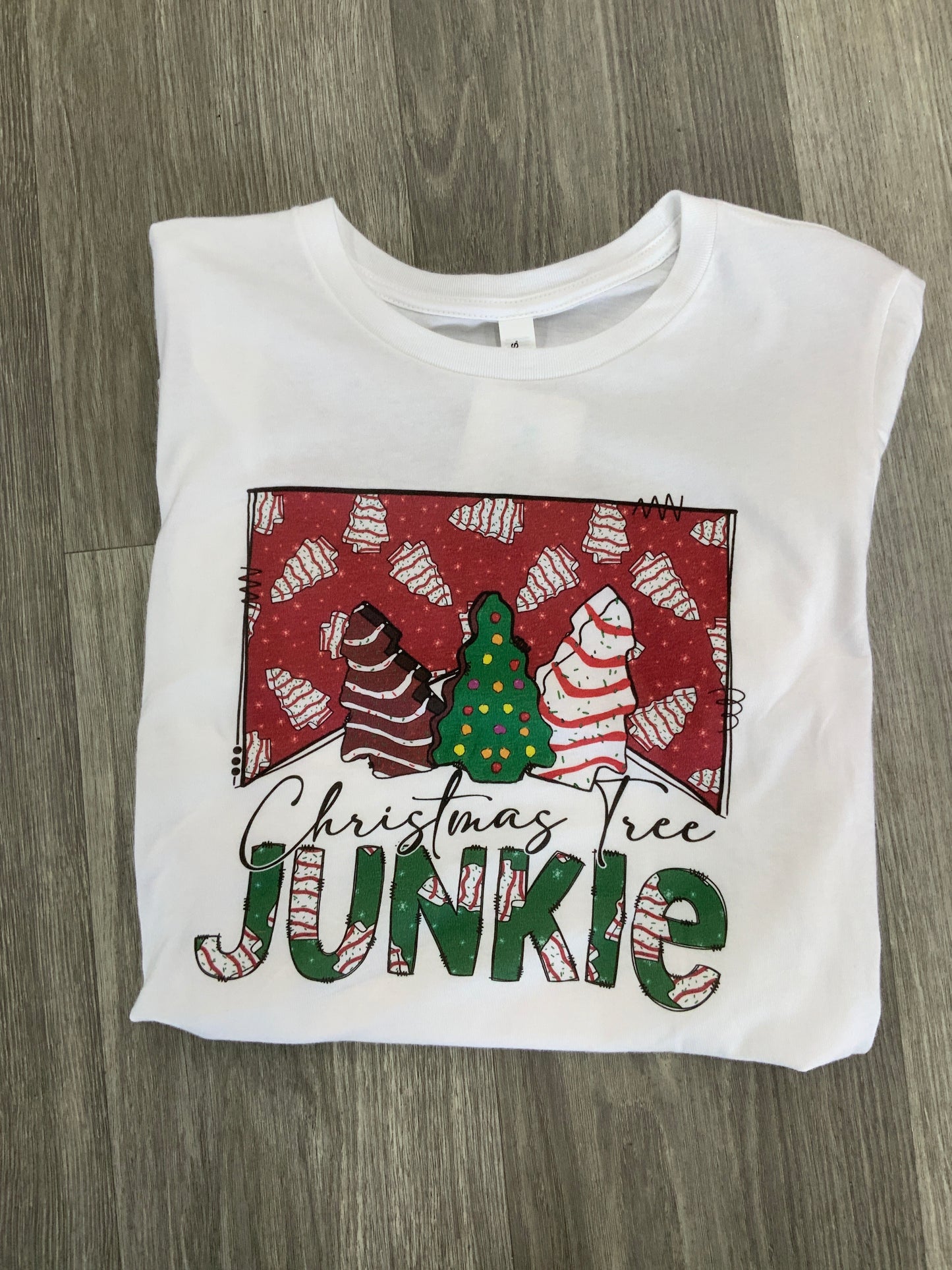 Christmas Tree Junkie Tee
