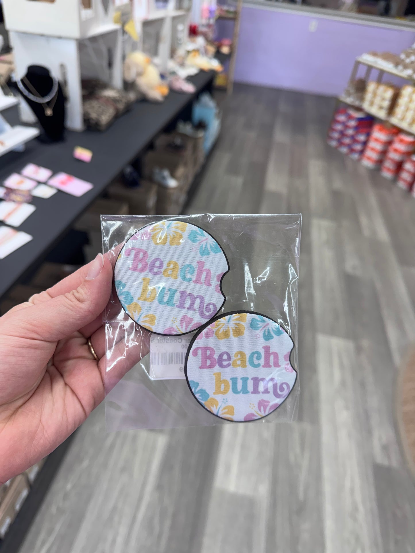 Beach Bum Car Coasters