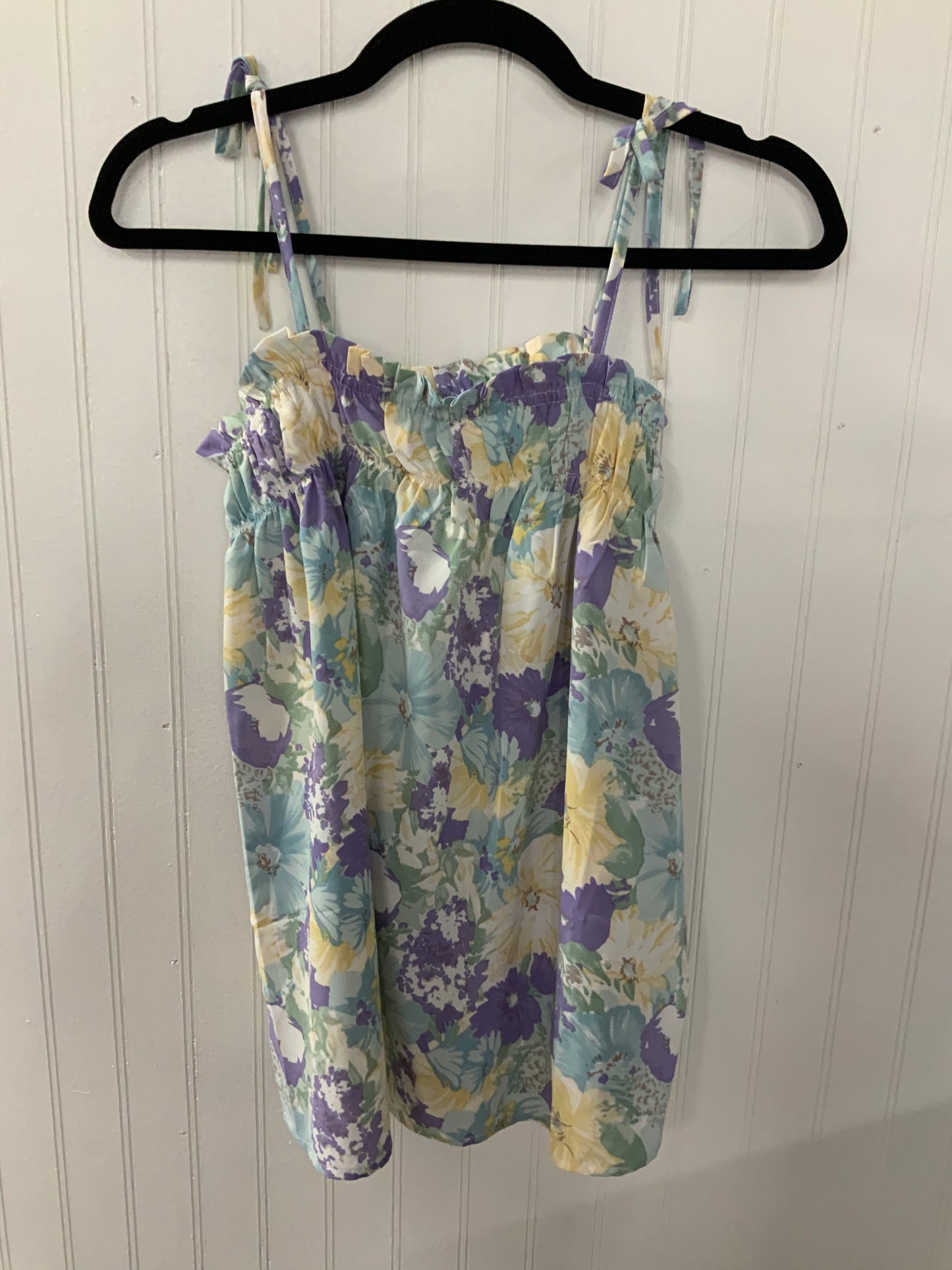 Tween Floral Smocked Tank