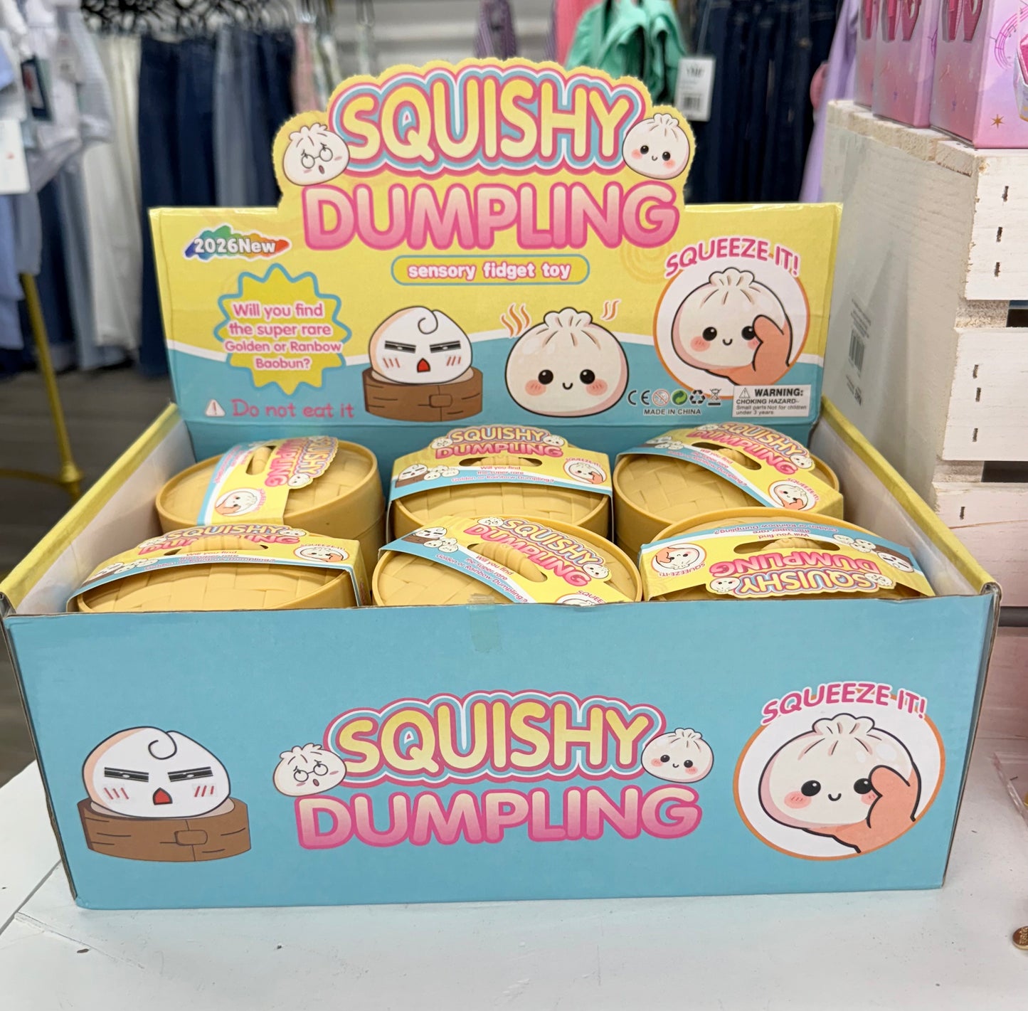 Squishy Glitter Dumpling