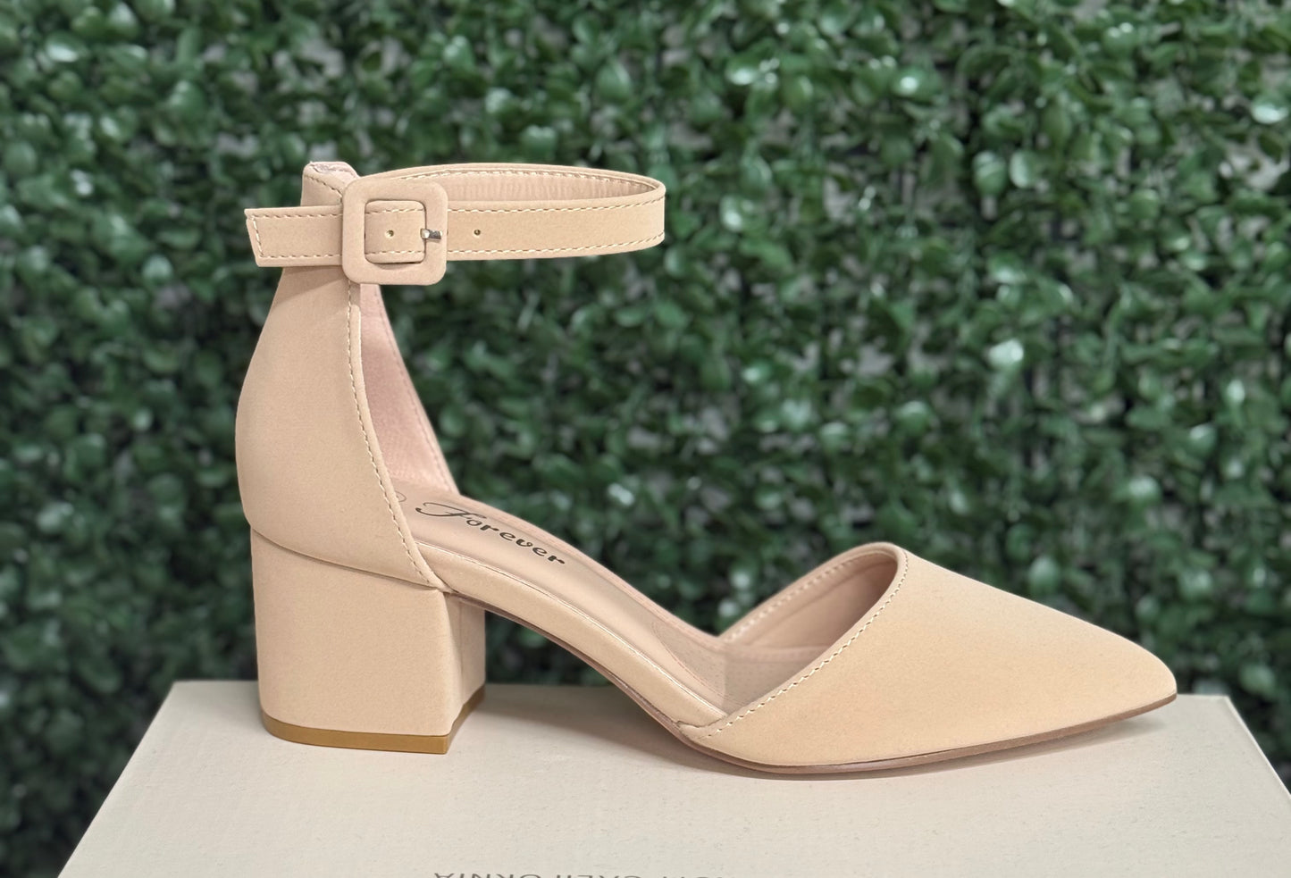 Nude Stay Classy Heels