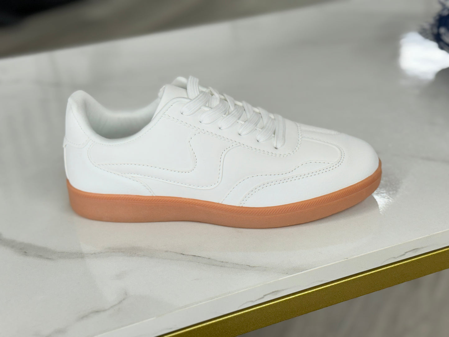 Basic White Sneakers