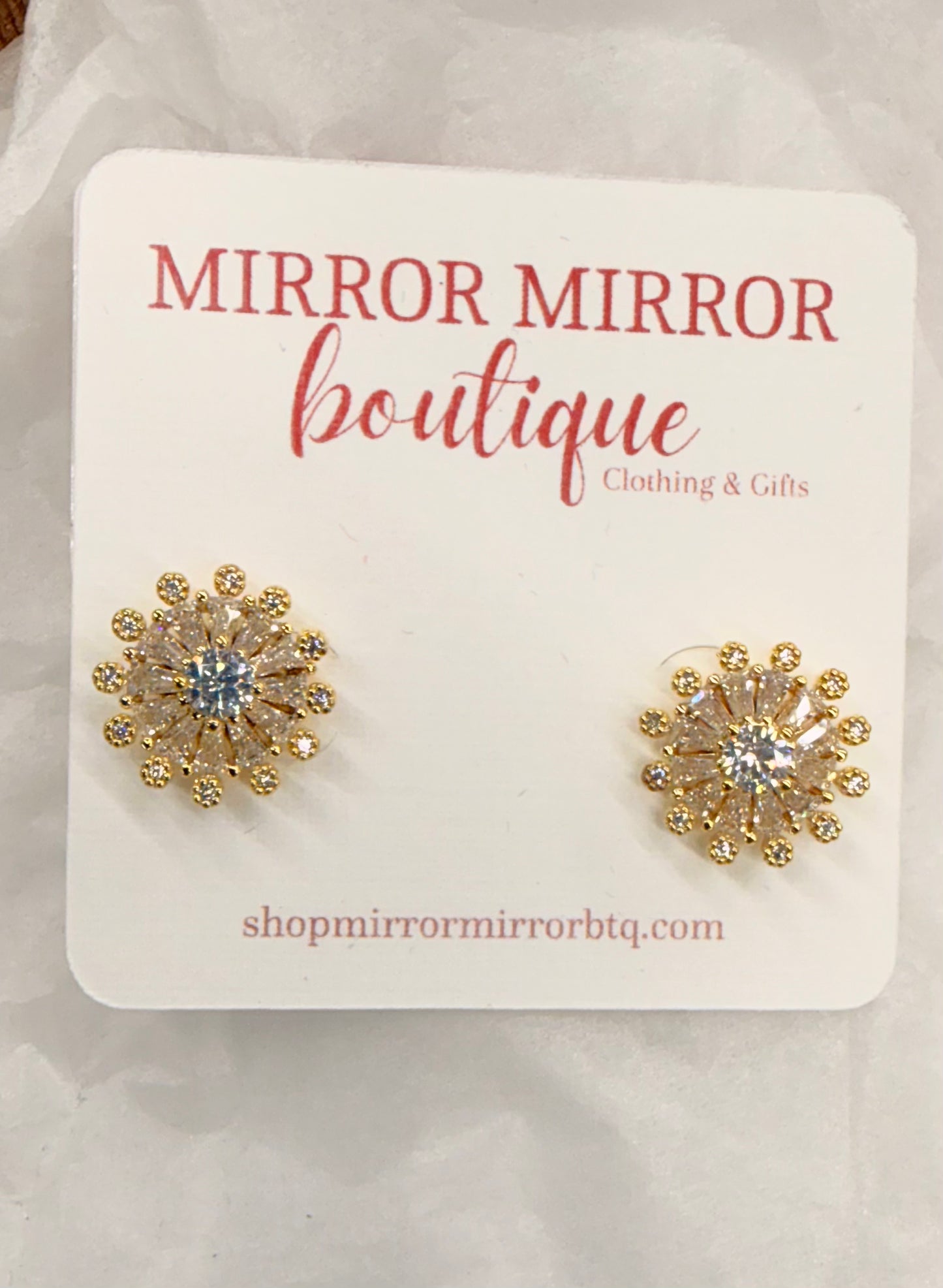 Diamond Starburst Earrings