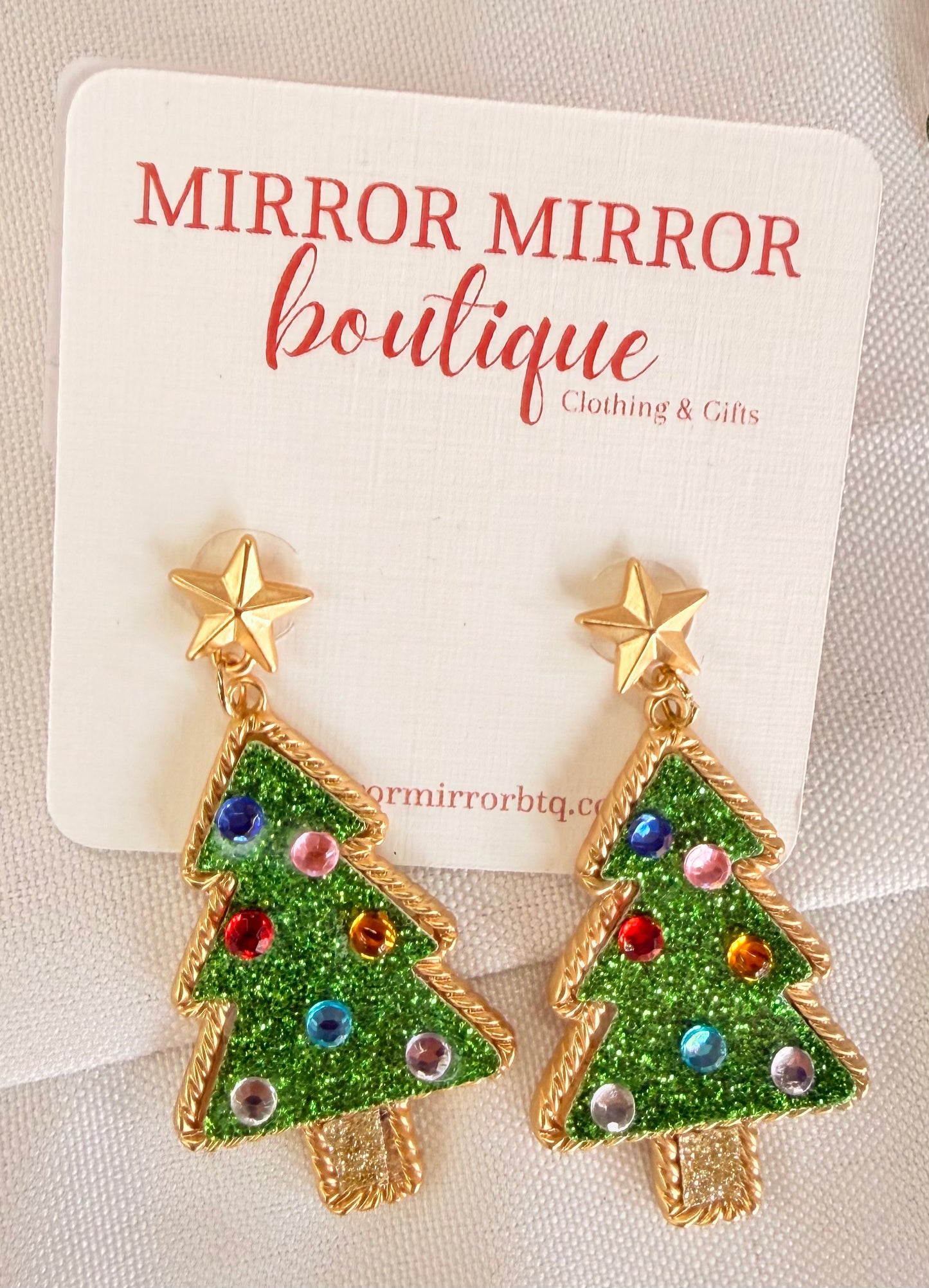 Christmas Tree Earrings