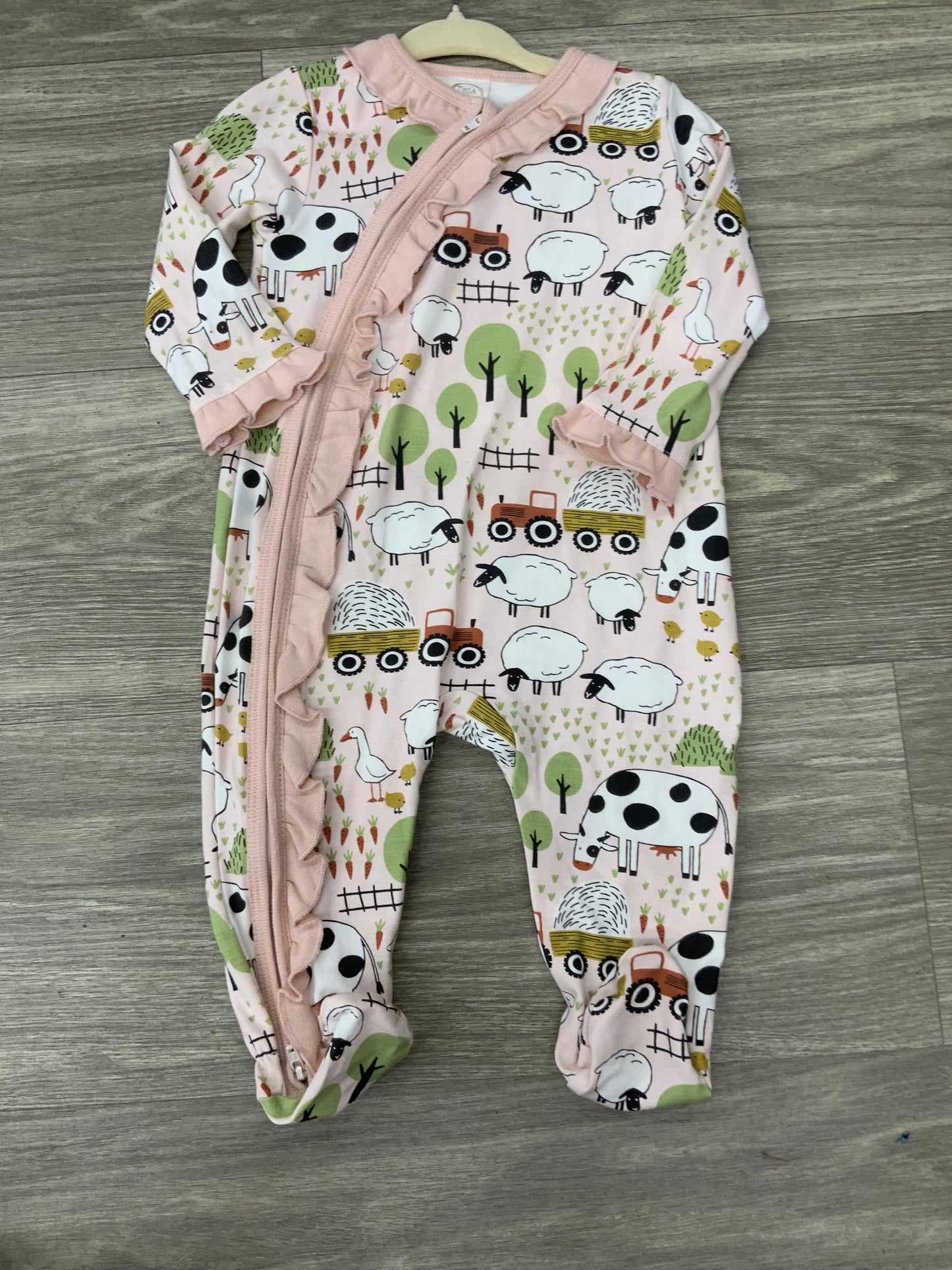 Baby Girl Farm Sleeper