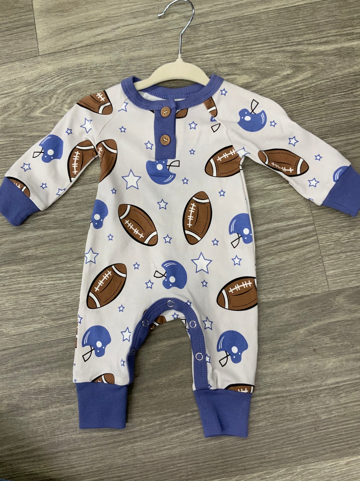 Baby Football Romper