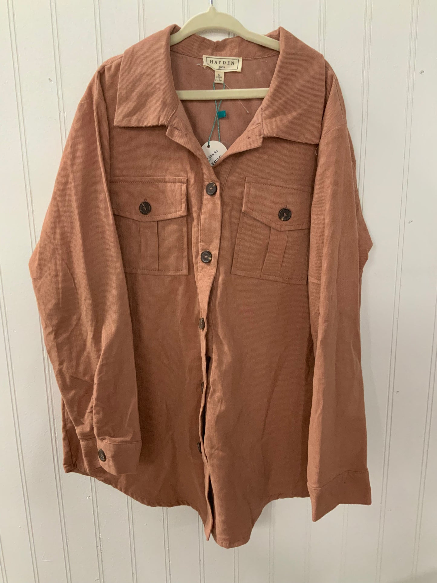 Tween Corduroy Shacket