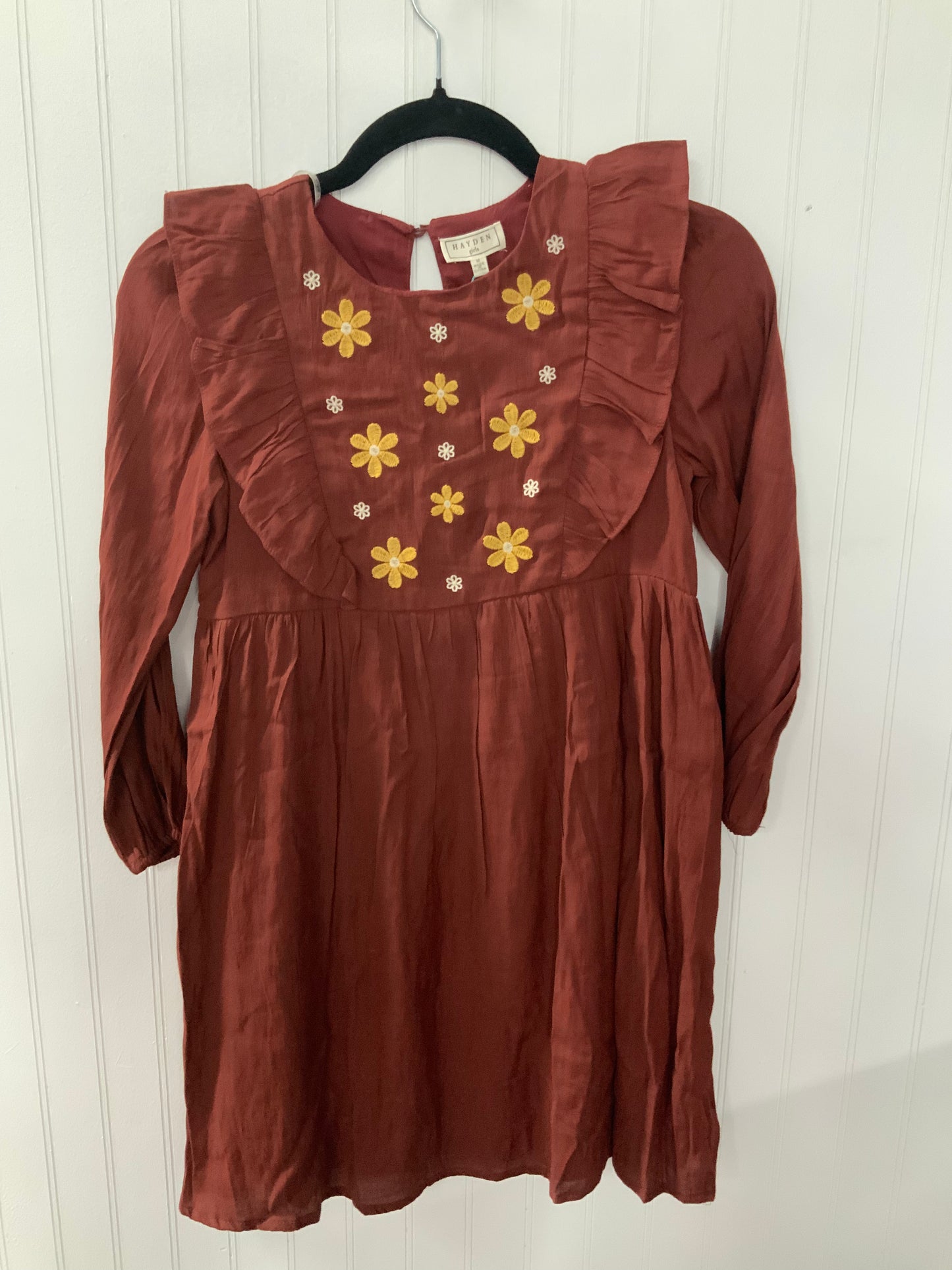 Tween Flower Embroidered Dress