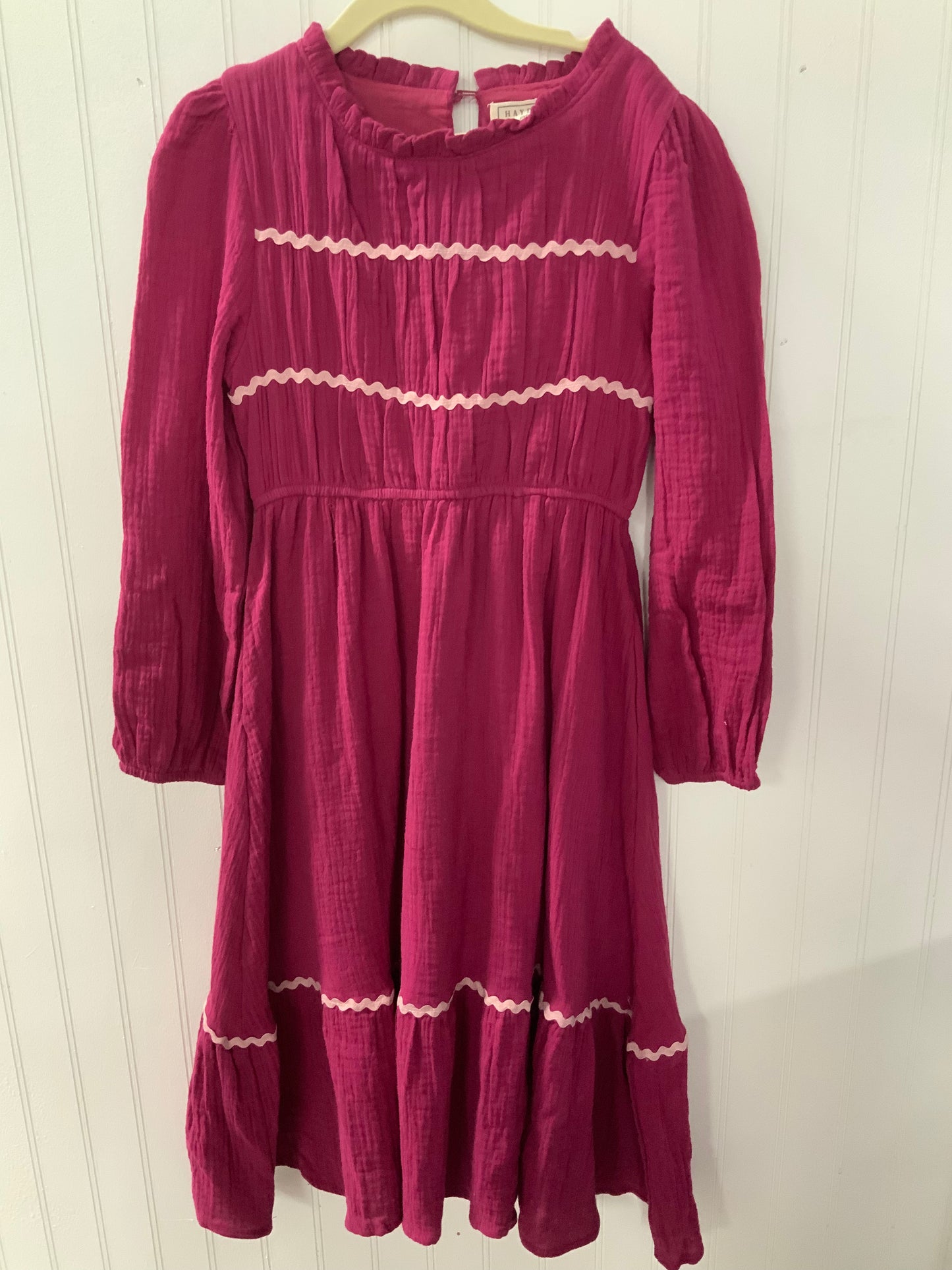 Tween Berry Ric Rac Dress