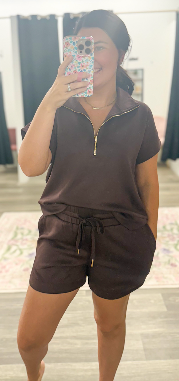 Espresso Short Set