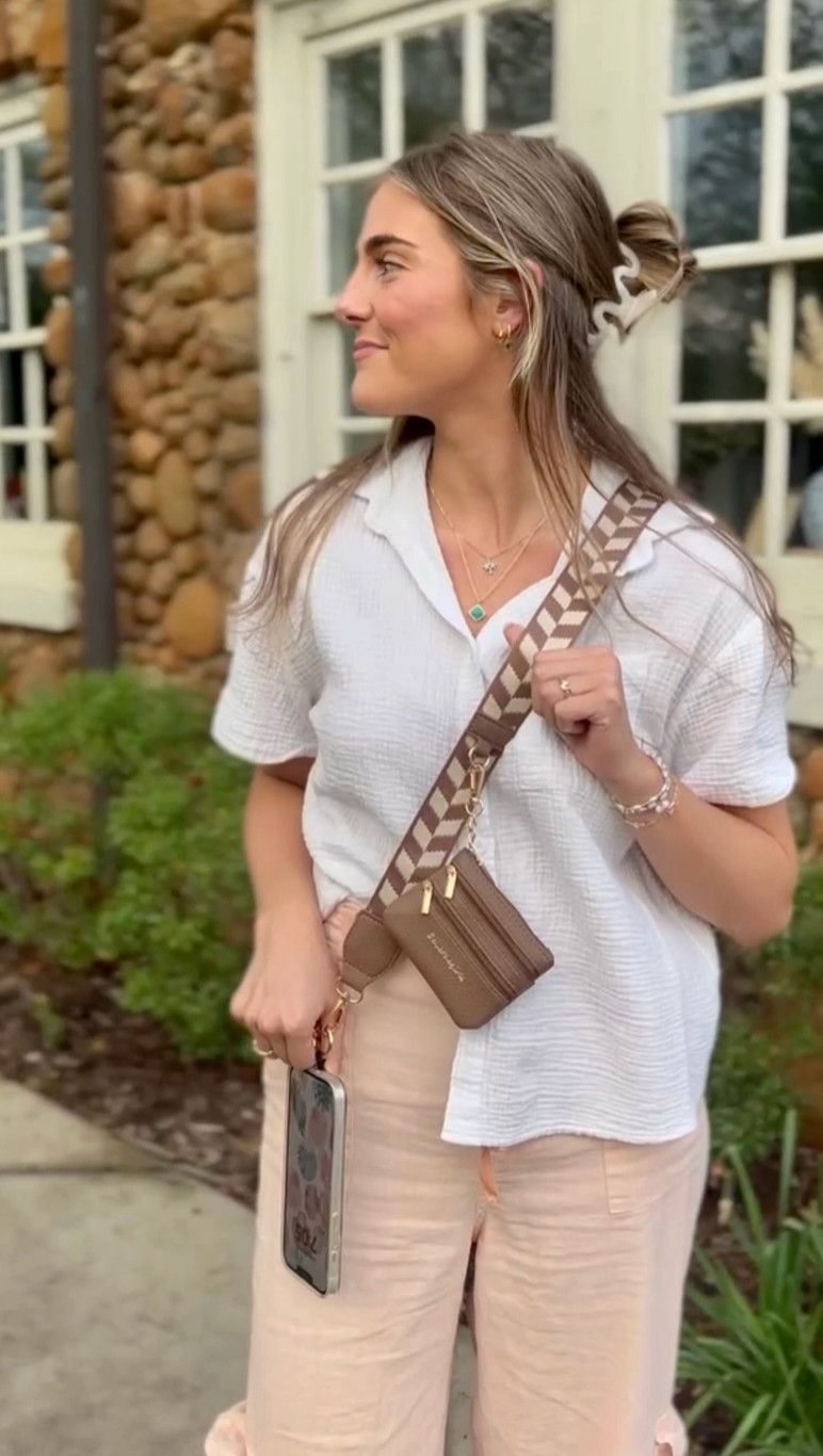 Save The Girls Clip & Go Crossbody Strap