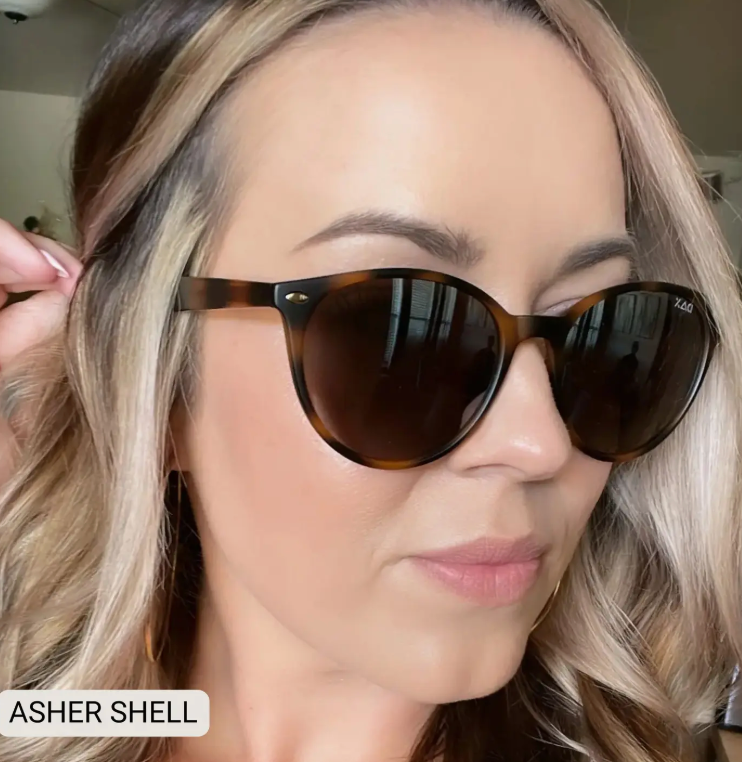Asher Shell Sunglasses