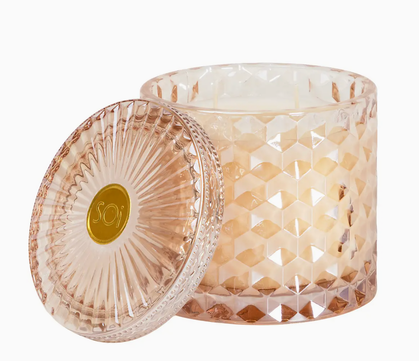 Alluring Amber 15oz Shimmer Candle 2 Wick