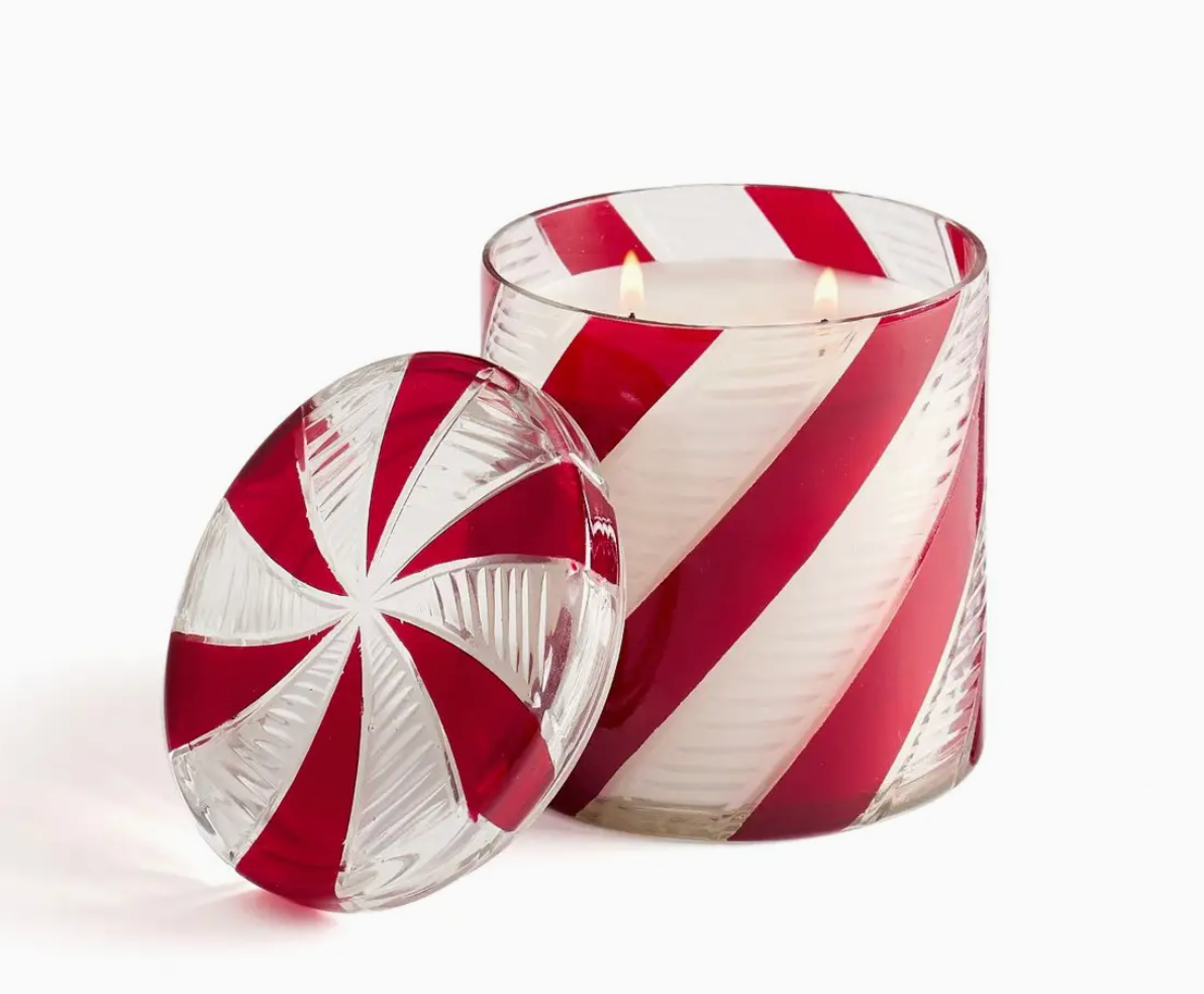 Peppermint Twist Large 16oz Holiday Candle