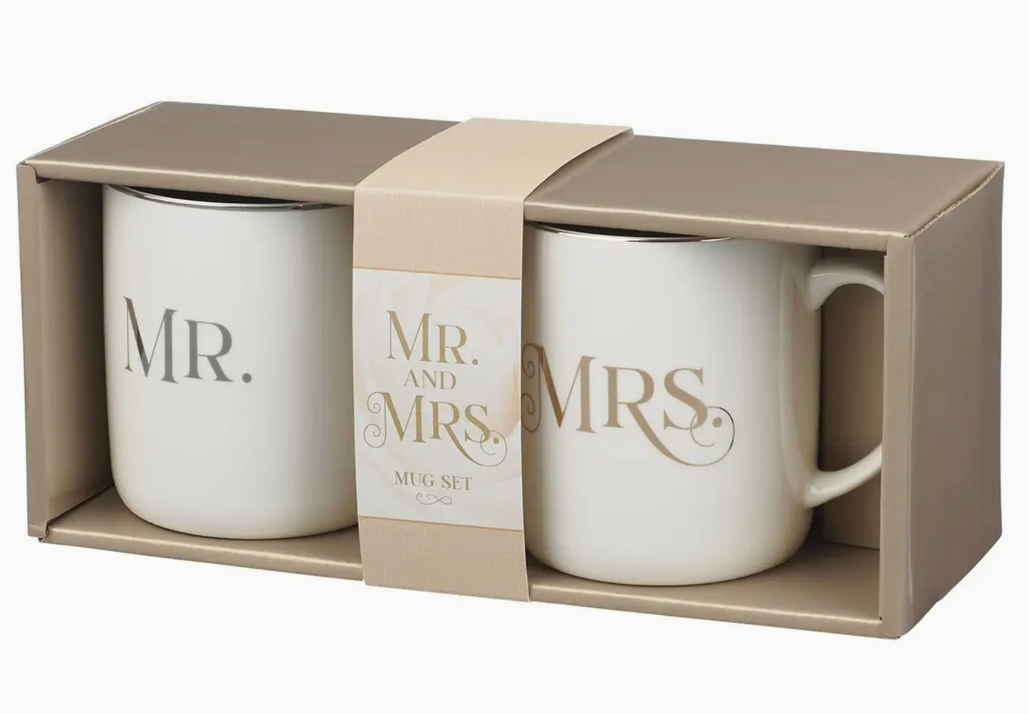 Mug Set 2pc Mr. & Mrs.