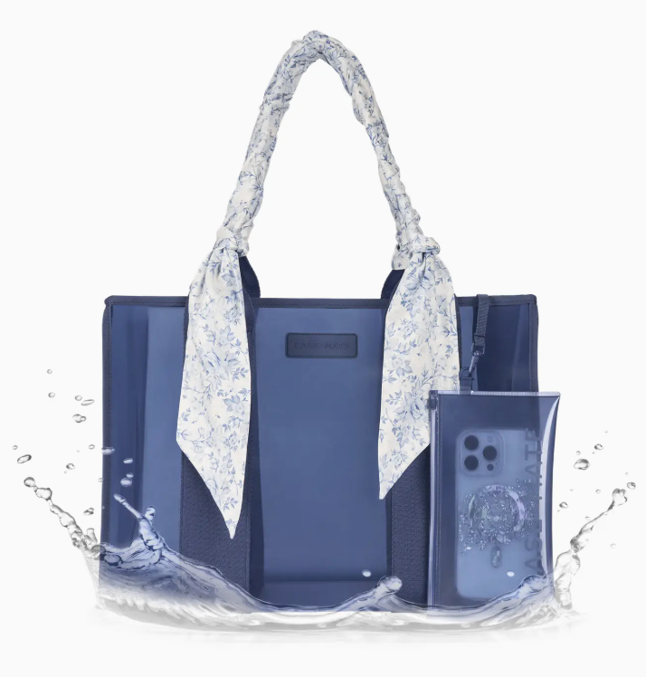 Case-Mate Something Navy Twilly Jelly Tote Bag