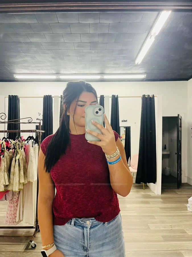 Light Knit Sweater Top