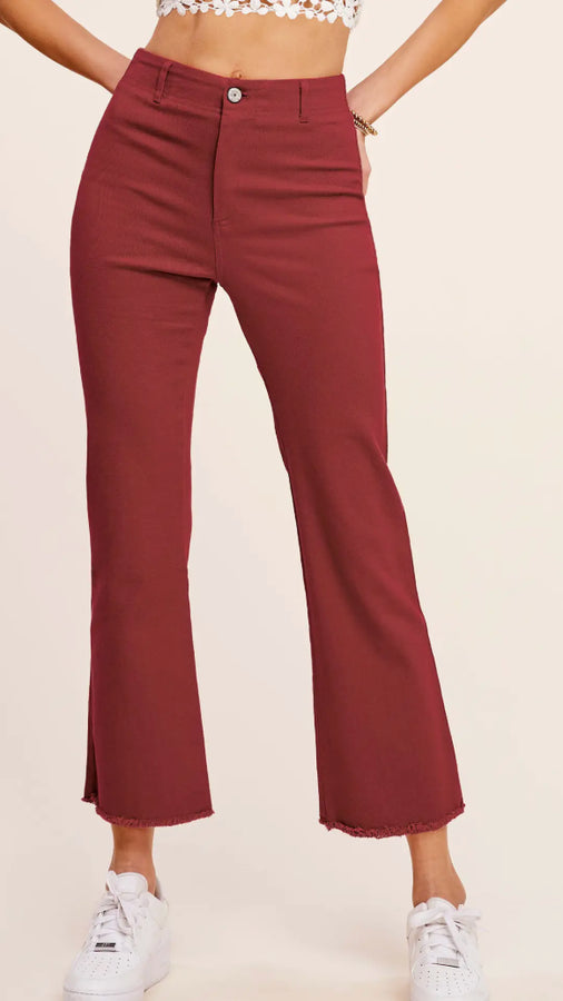 Bella High Waisted Flare Denim