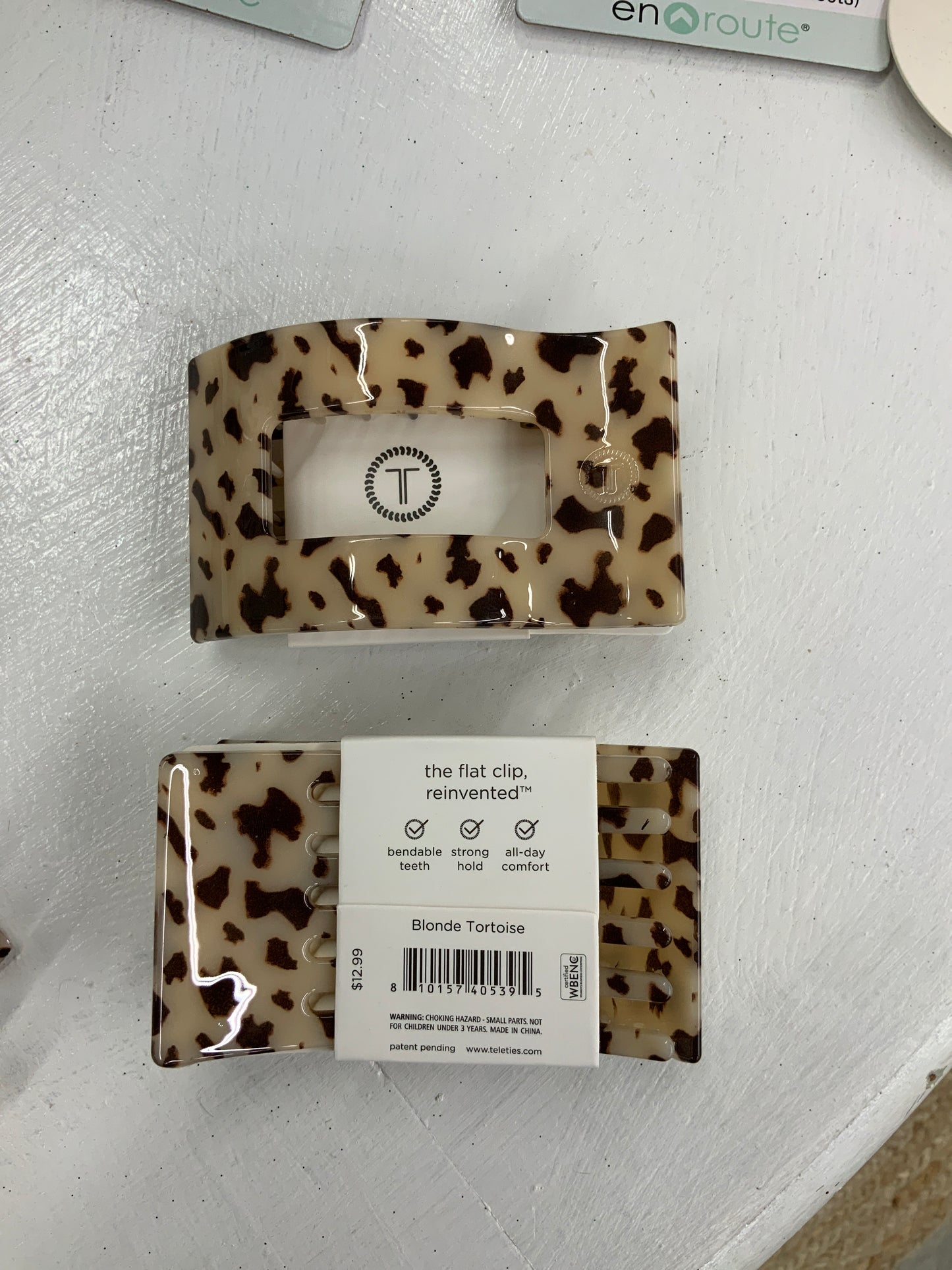 Teletie Medium Flat Hair Clips