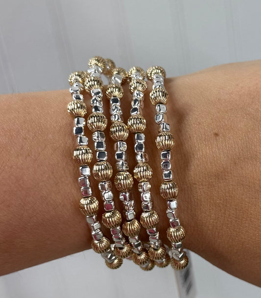 Stella Gold & Silver Bracelet Set