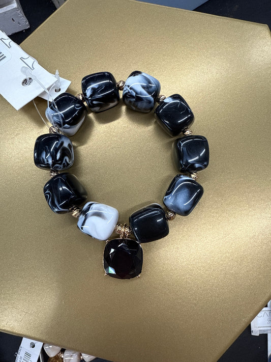 Black Resin Bracelet