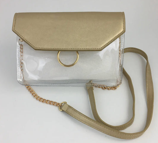 Clear Gold Purse