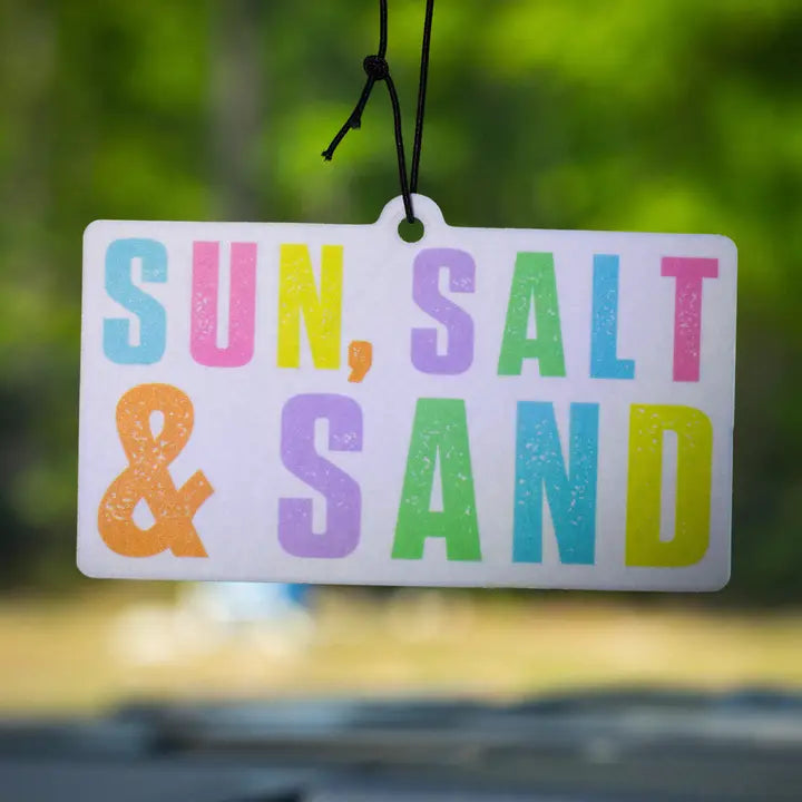 Sun, Salt & Sand Car Air Freshener