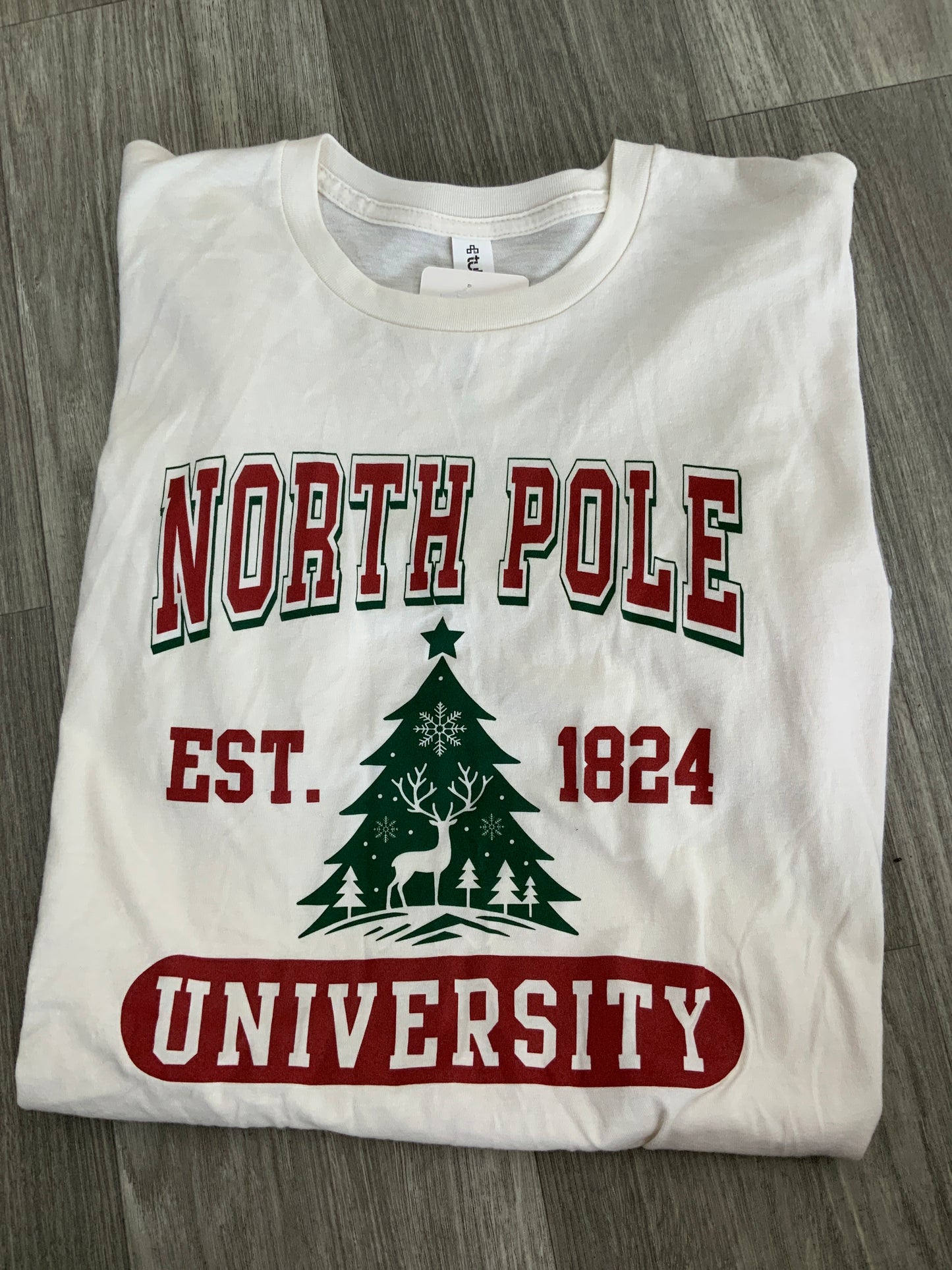 North Pole University Tee