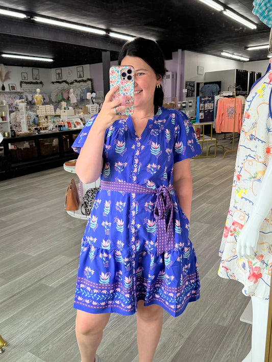 Addie Petal Keepsake Blue Dress