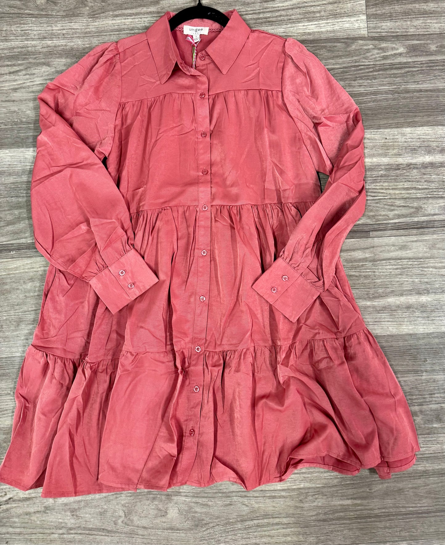 Pink So Soft Button Down Dress