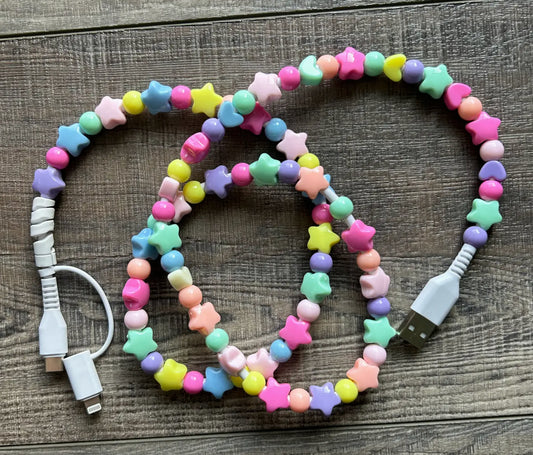 Star Beaded Phone Charger