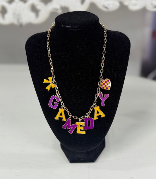 GAMEDAY Charm Necklace