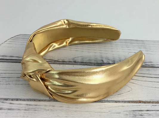 Metallic Gold Headband