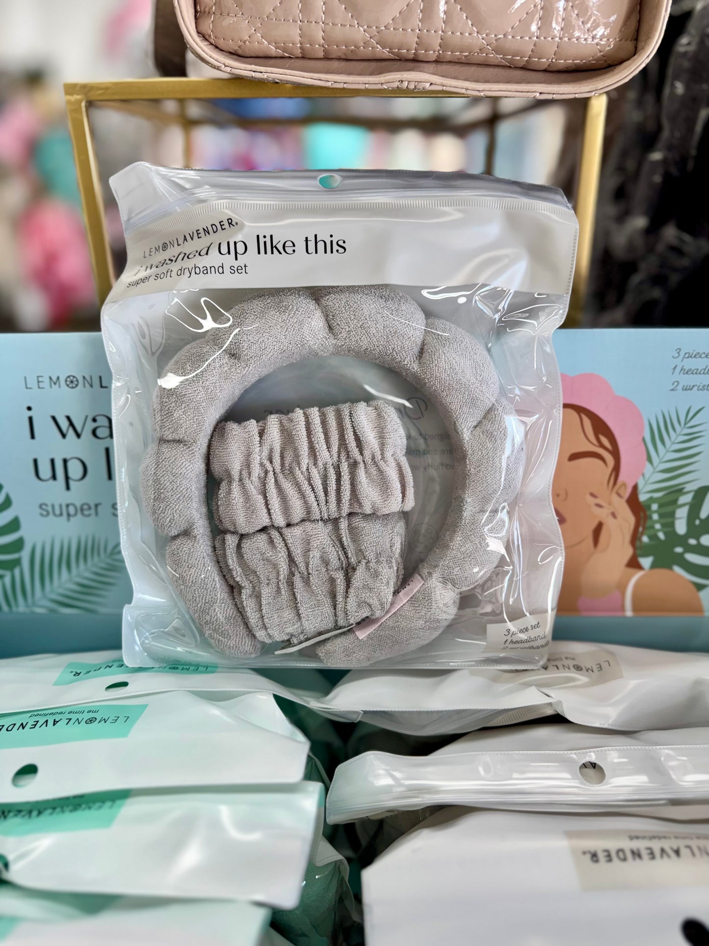 Face Wash Headband & Arm Cuff Set