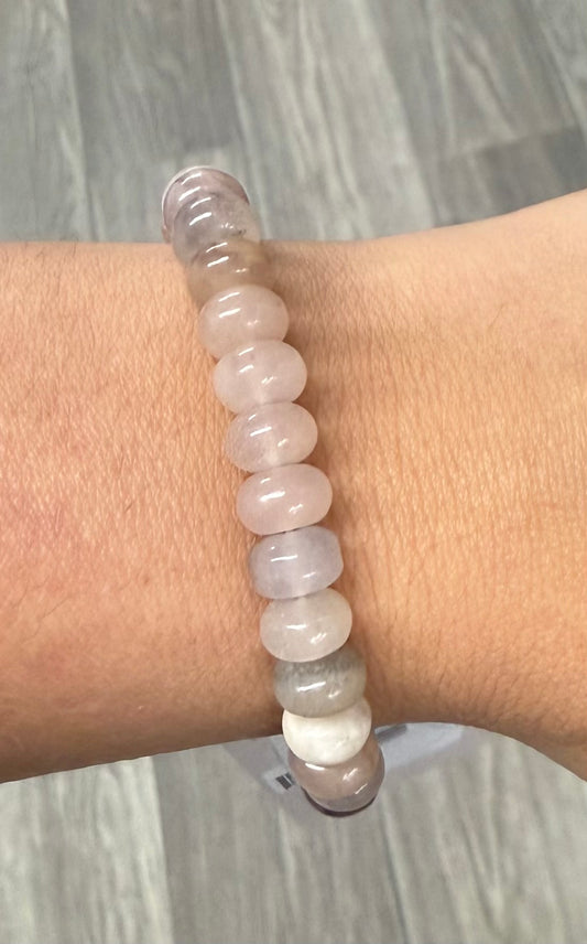 Stone Beaded Stretch Bracelet
