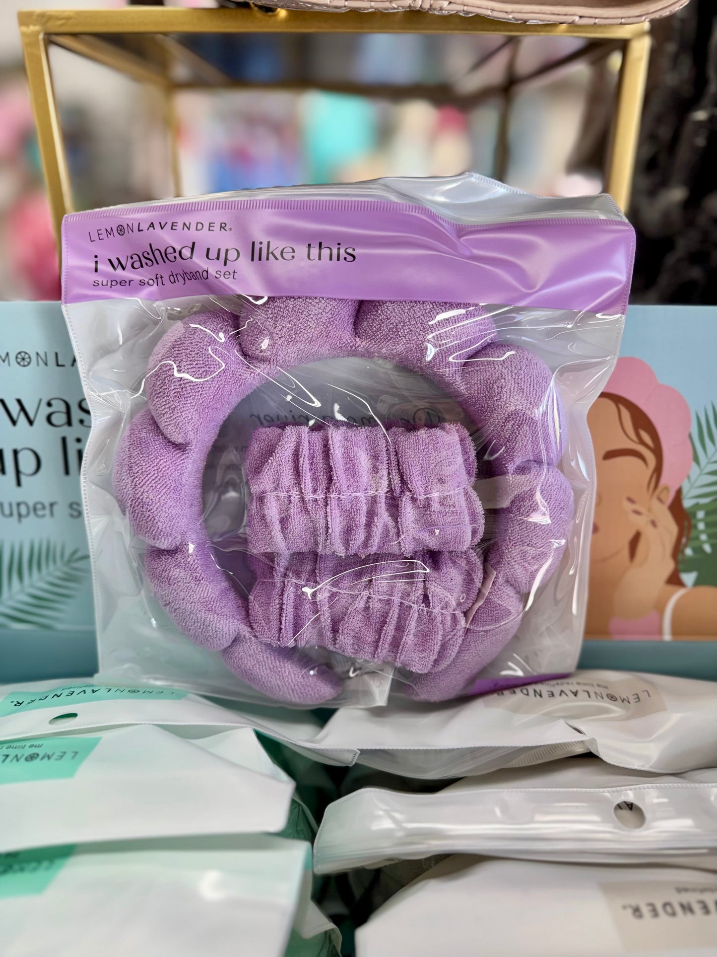 Face Wash Headband & Arm Cuff Set