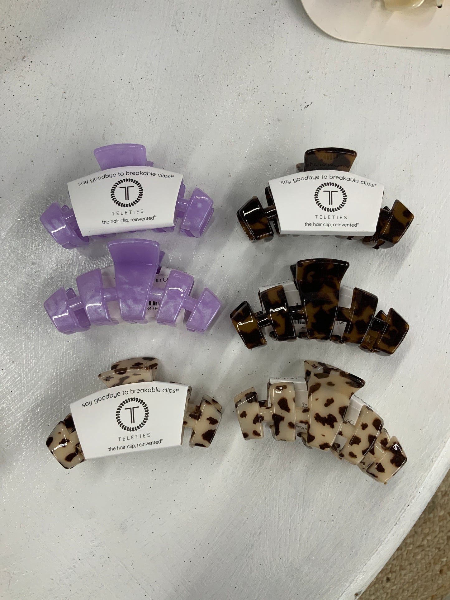 Teletie Medium Hair Clips