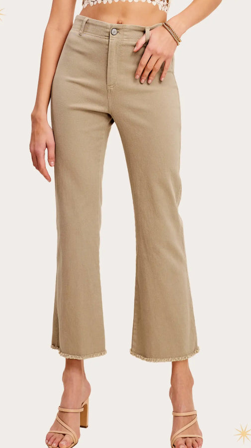 Bella High Waisted Flare Denim
