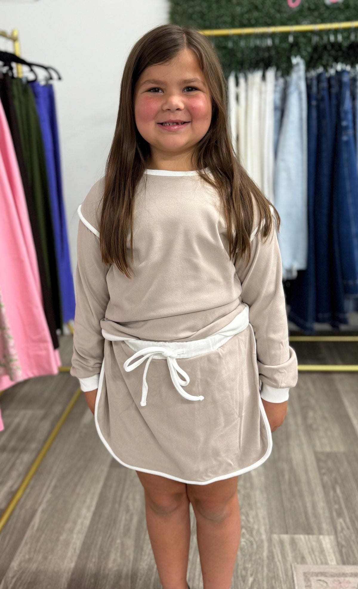 Tween Josie Skort Set - Mocha