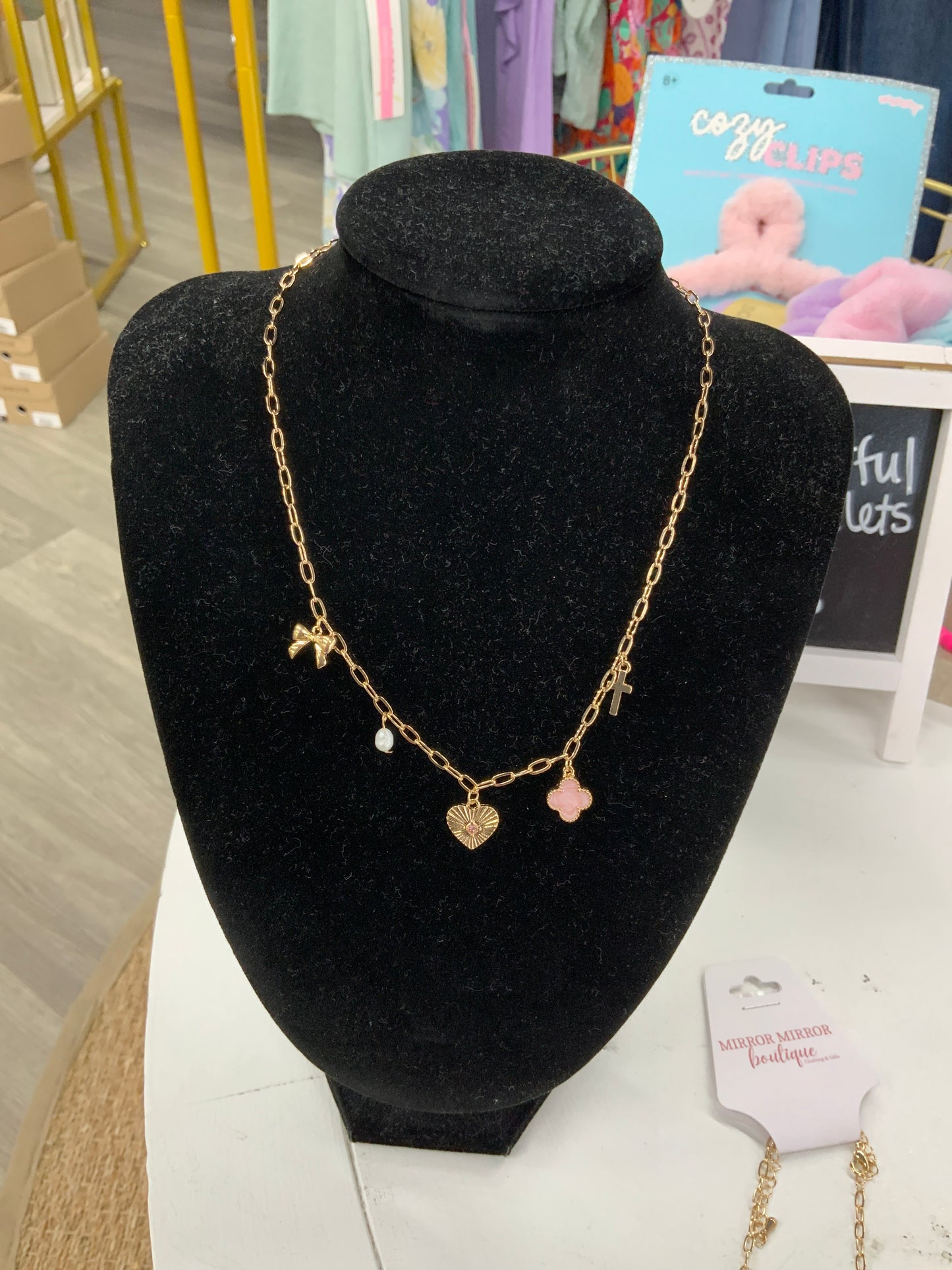 Dainty Charm Necklace