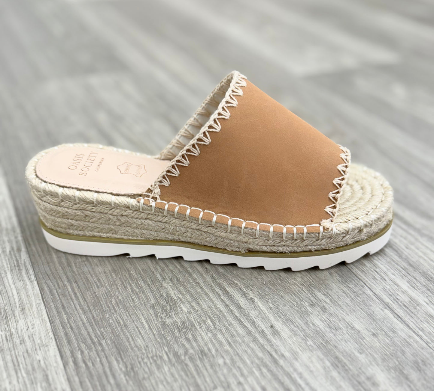 Victoria Camel Platform Sandals