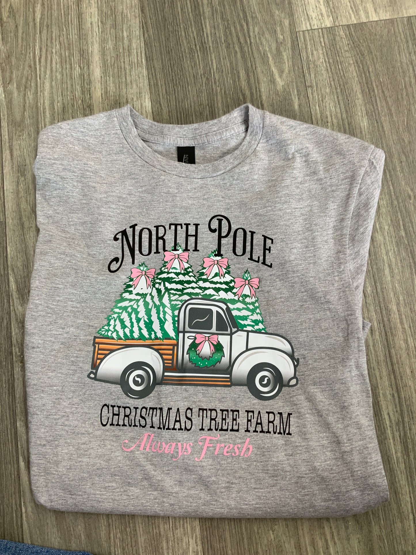 Pink North Pole Tee