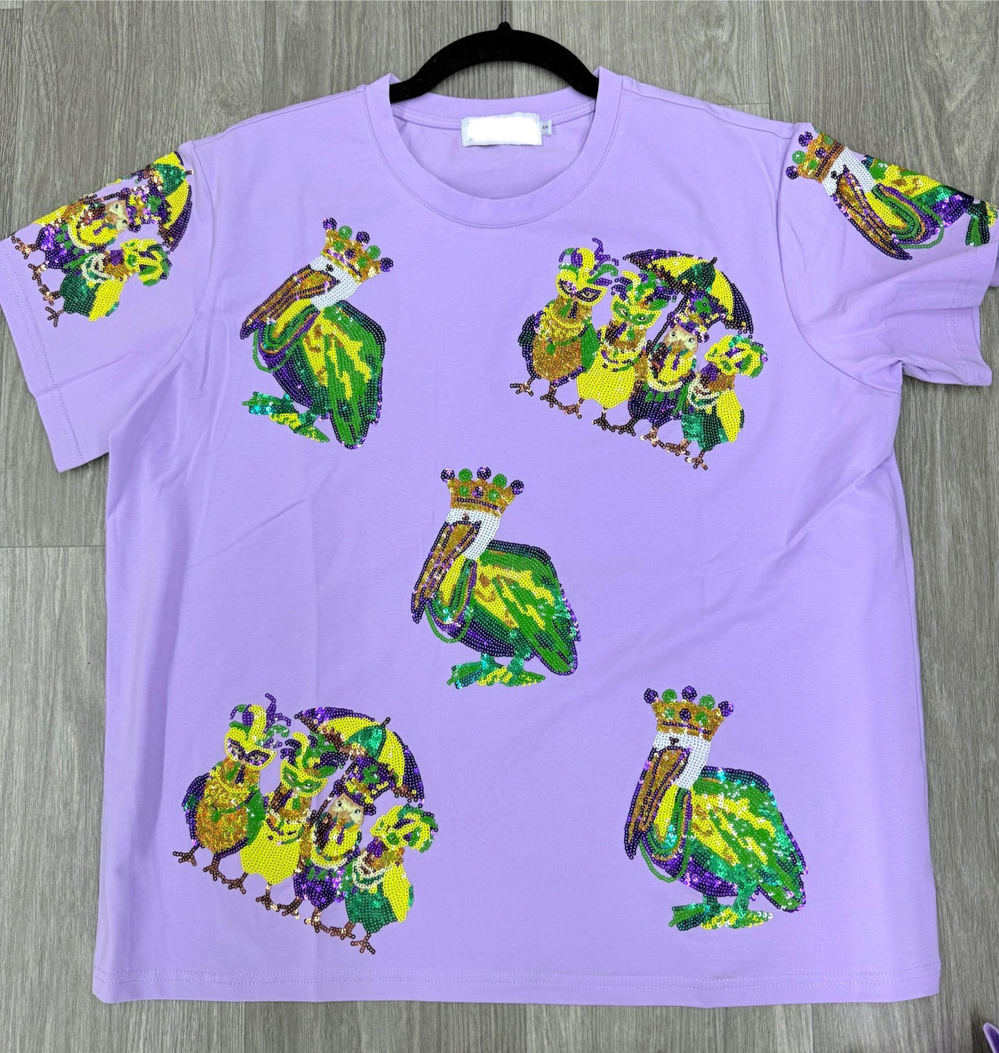 Let The Good Times Roll Sequin MG Top