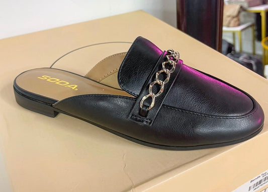 Candace Black Mules