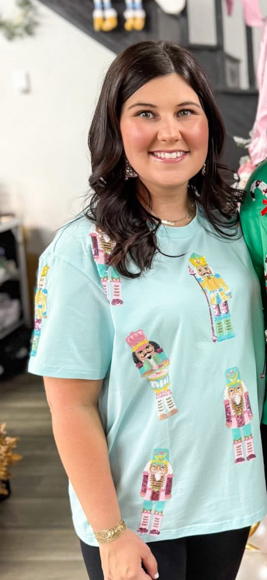 Sequin Nutcracker Top