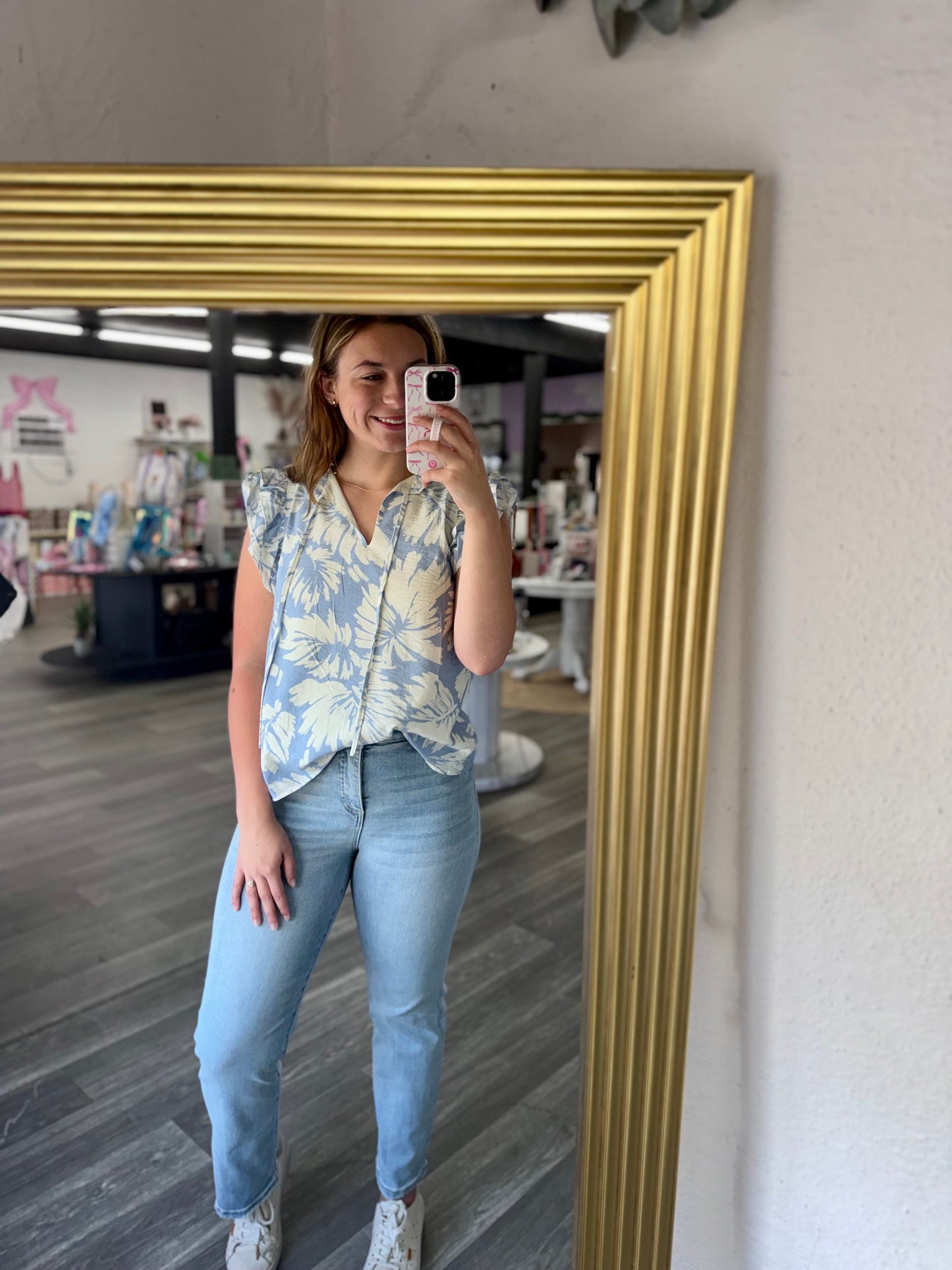 Floral Print Top