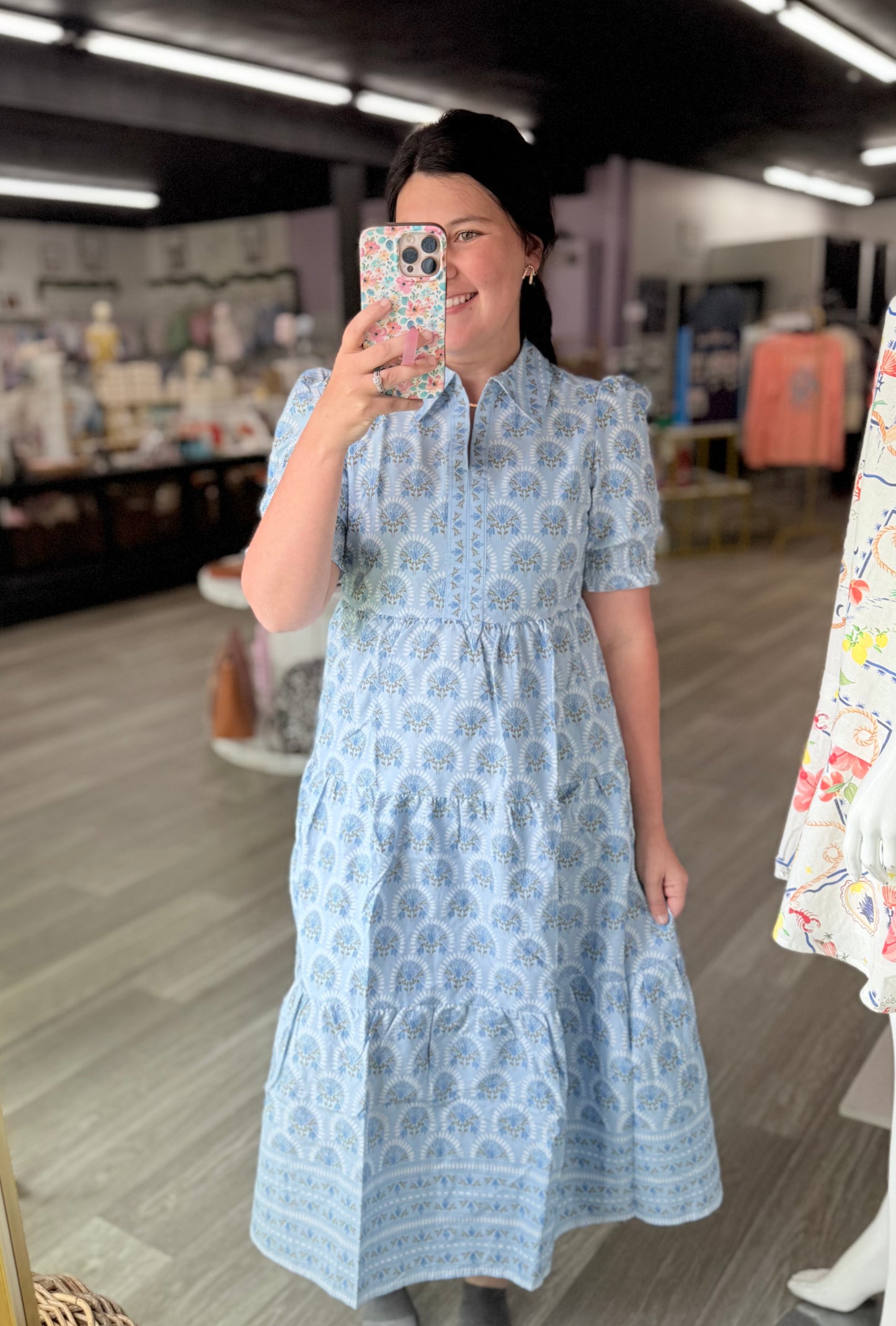 Molly Sunshower Midi Dress